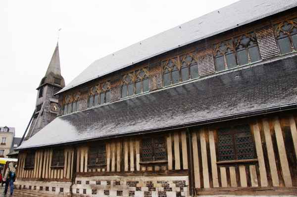 Die Kirche  von Honfleur