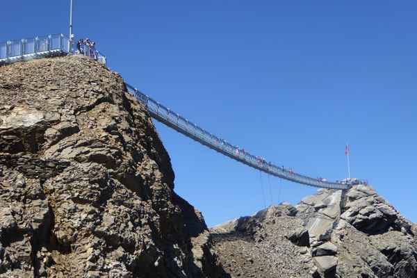 Hängebrücke zum View Point