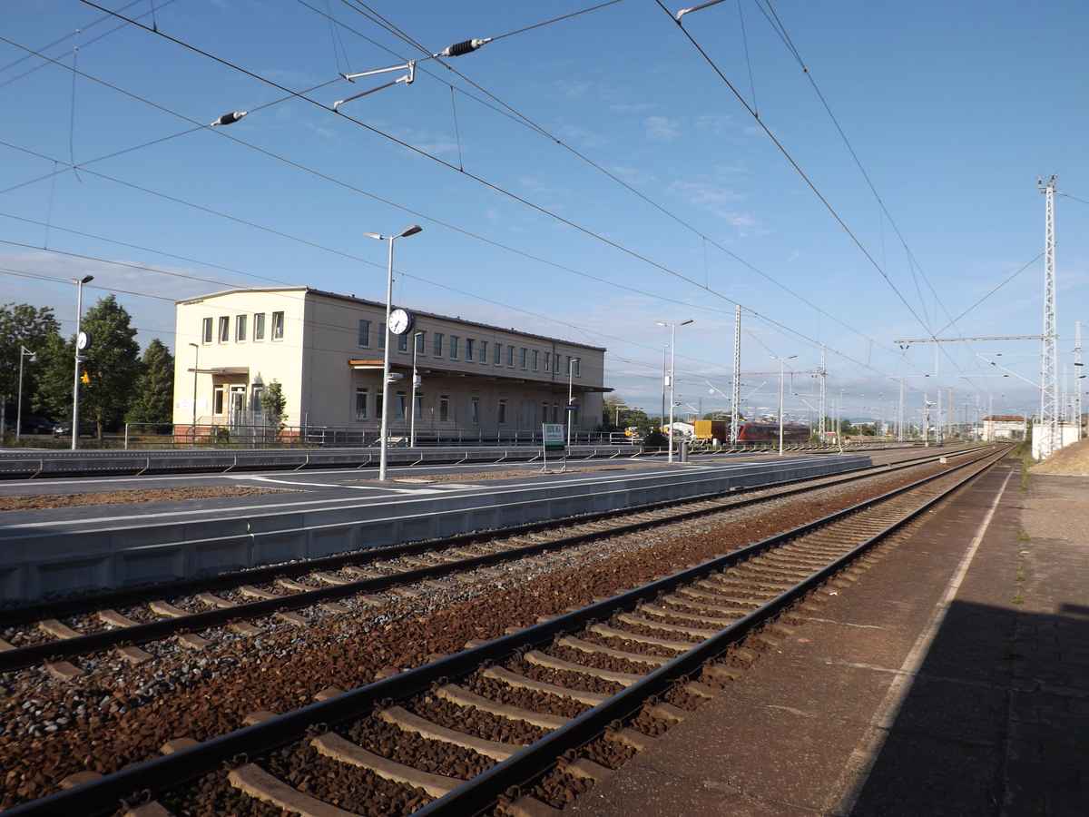 Am Bahnsteig