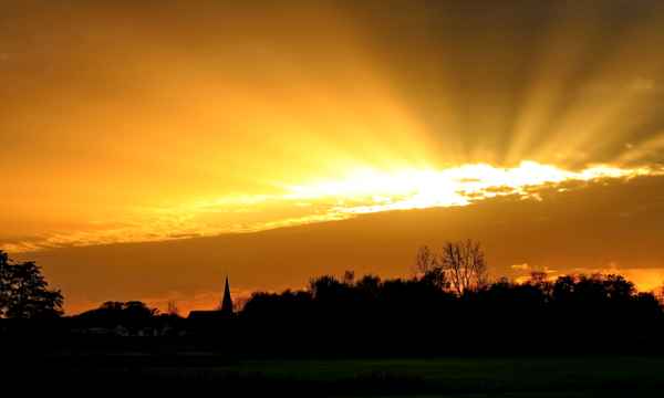 allerheiligen  am abend