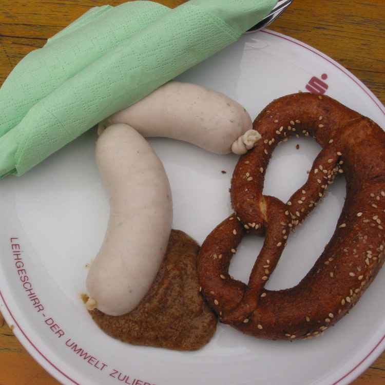 Weißwurst mit Breze