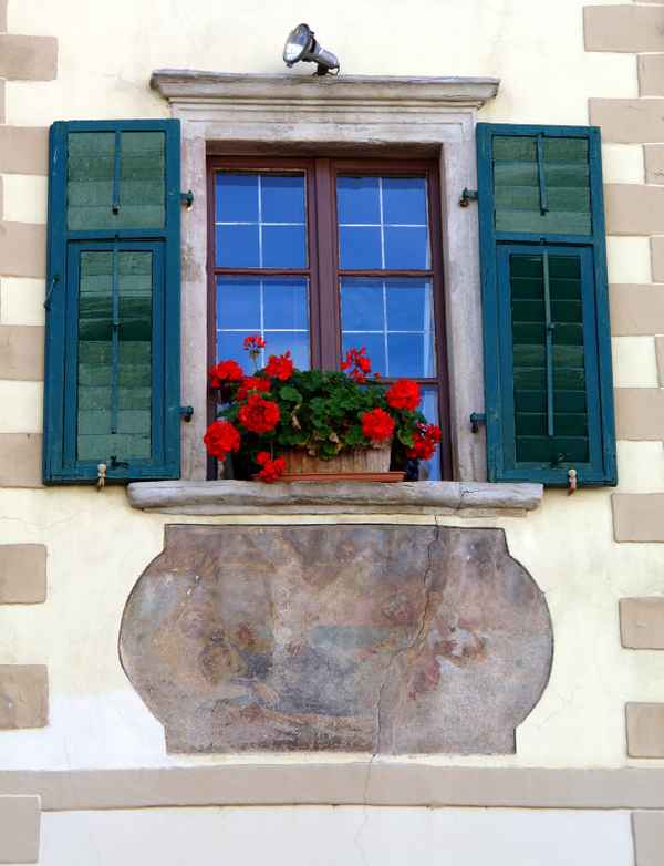 mediterranes Altbaufenster