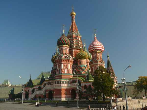 Basilius-Kathedrale am Roten Platz in Moskau