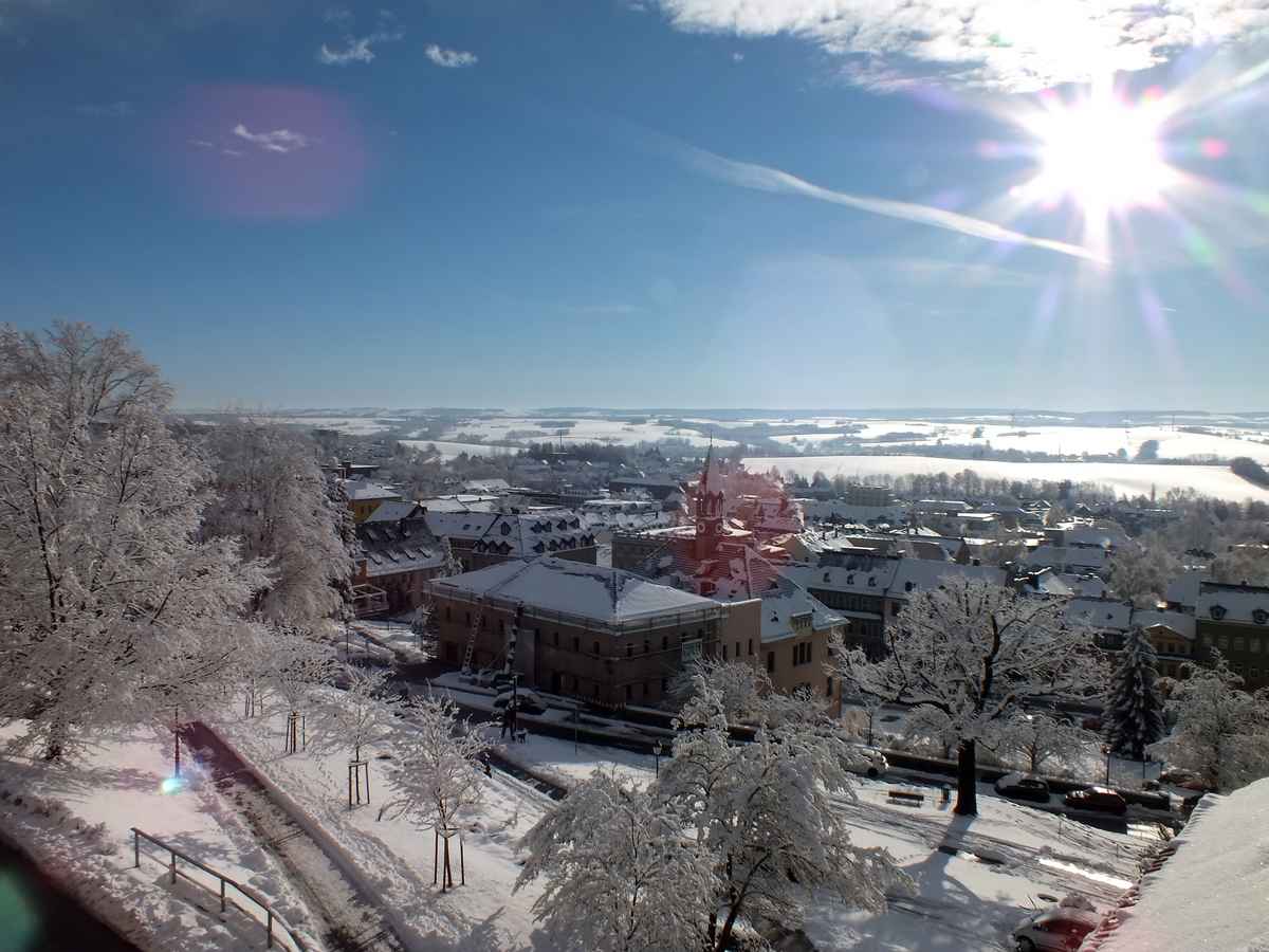 Hohenstein-Ernstthal im Winter