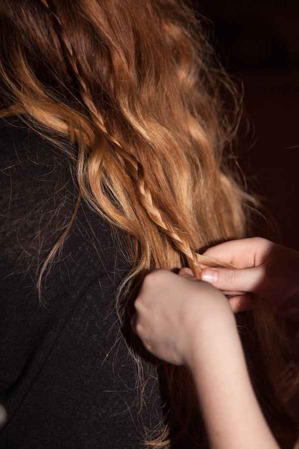 Haare flechten