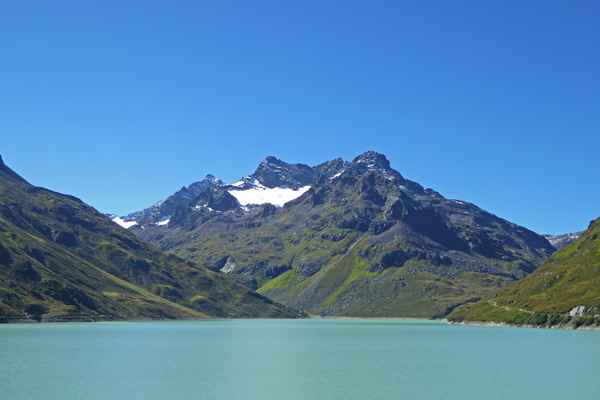 Zwischenhalt am Silvretta-Stausee