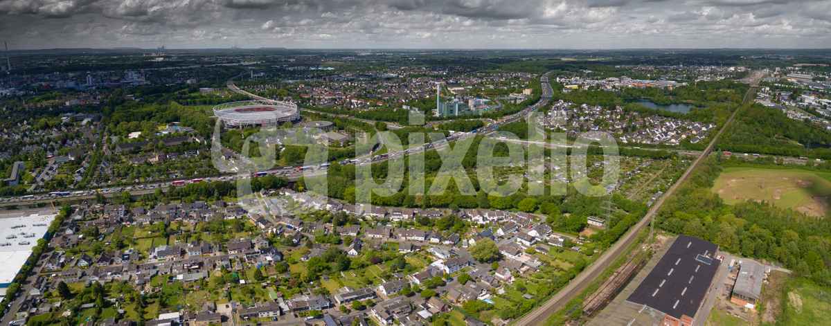 Blick über Leverkusen