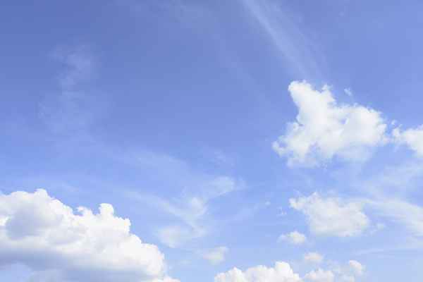 Himmel mit Wolken