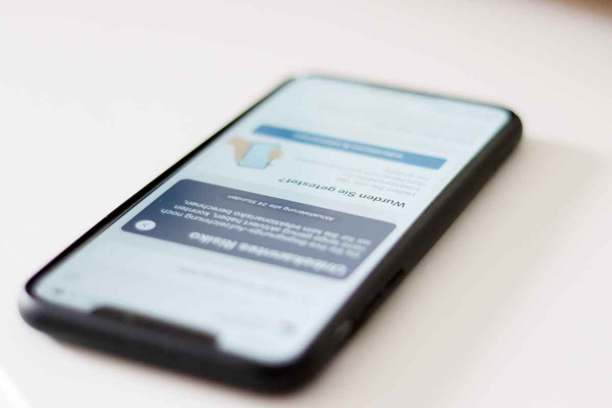 Corona App auf dem Smartphone