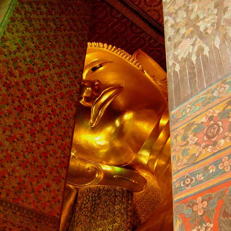 Liegende Buddha