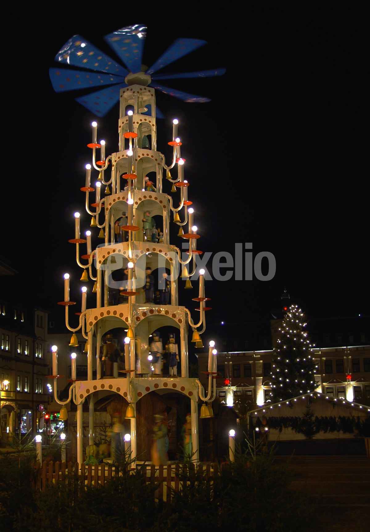 Weihnachtspyramide in Aue