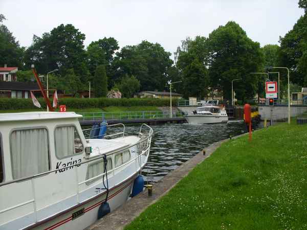 An der Schleuse