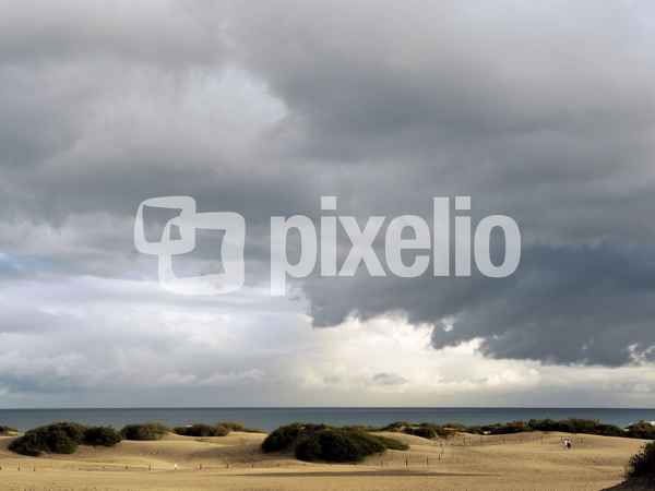 Dunkle Wolken