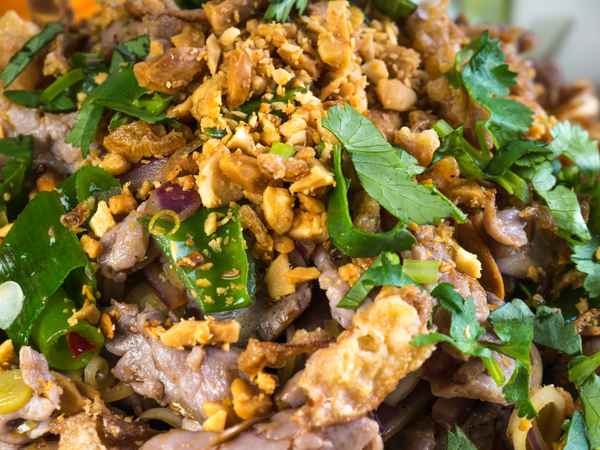 asiatisches Fleischgericht