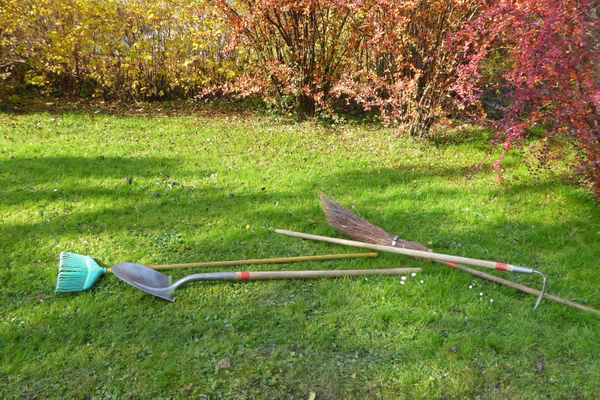 Gartenarbeiten beendet