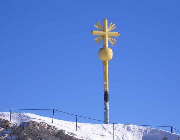 Gipfelkreuz auf der Zugspitze