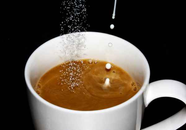 Mit Milch und Zucker...