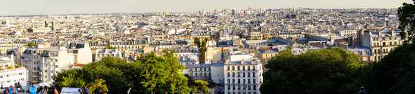 Paris-Panorama vom Montmartre
