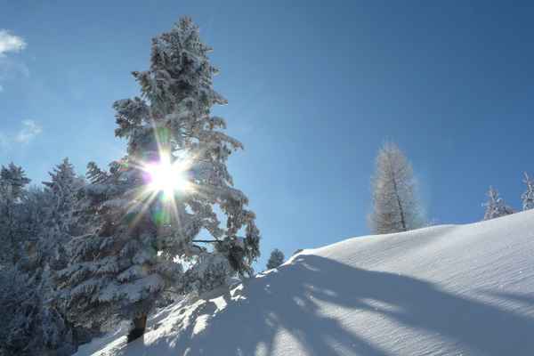 Strahlende Winterlandschaft