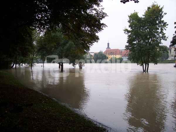 Regensburg im Hochwasser