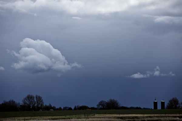 Bedrohliches Wetter