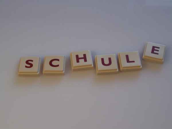 Wortbild Schule