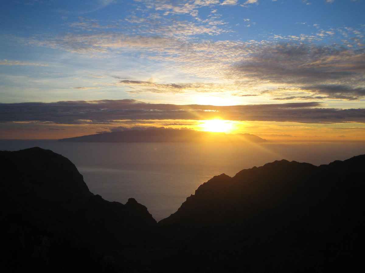 Sonnenuntergang Terneriffa
