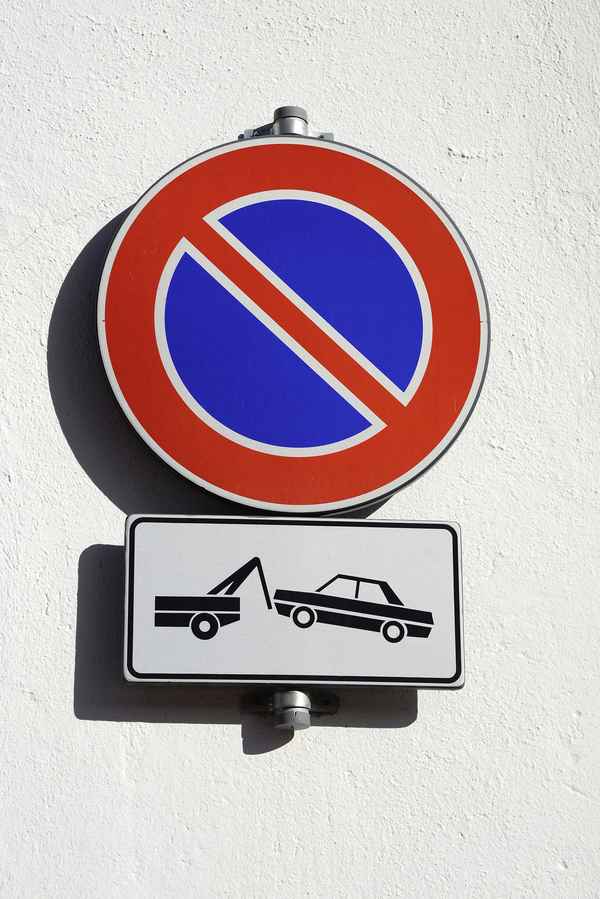 Parkverbot, Verbotsschild, parken verboten