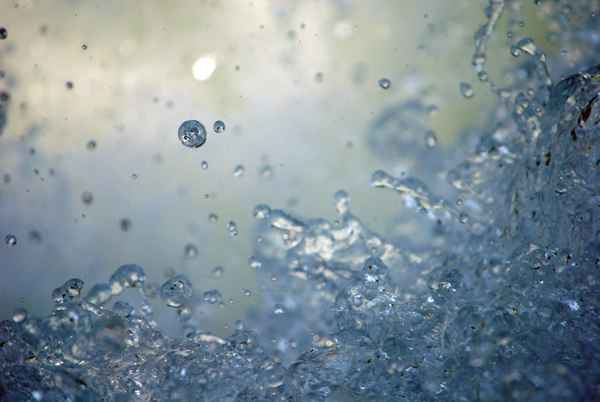 Mikrokosmos Wassertropfen...