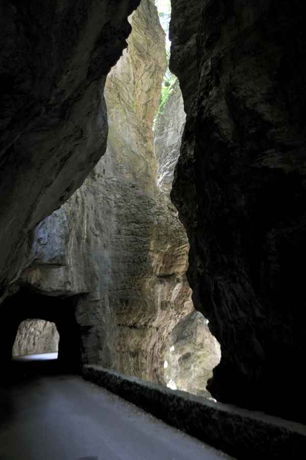 Schlucht über dem Gardasee
