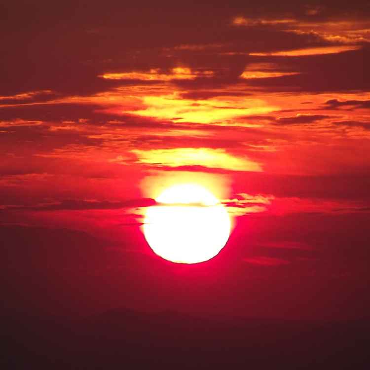 Cheaha Peak sundown im August 2011 (2)