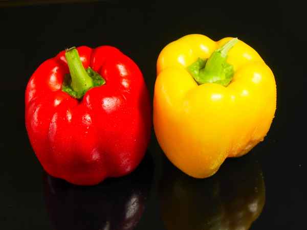 bunter Paprika