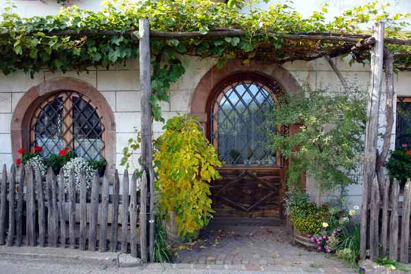 mediterraner Hauseingang
