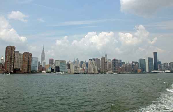 Blick vom Hudson