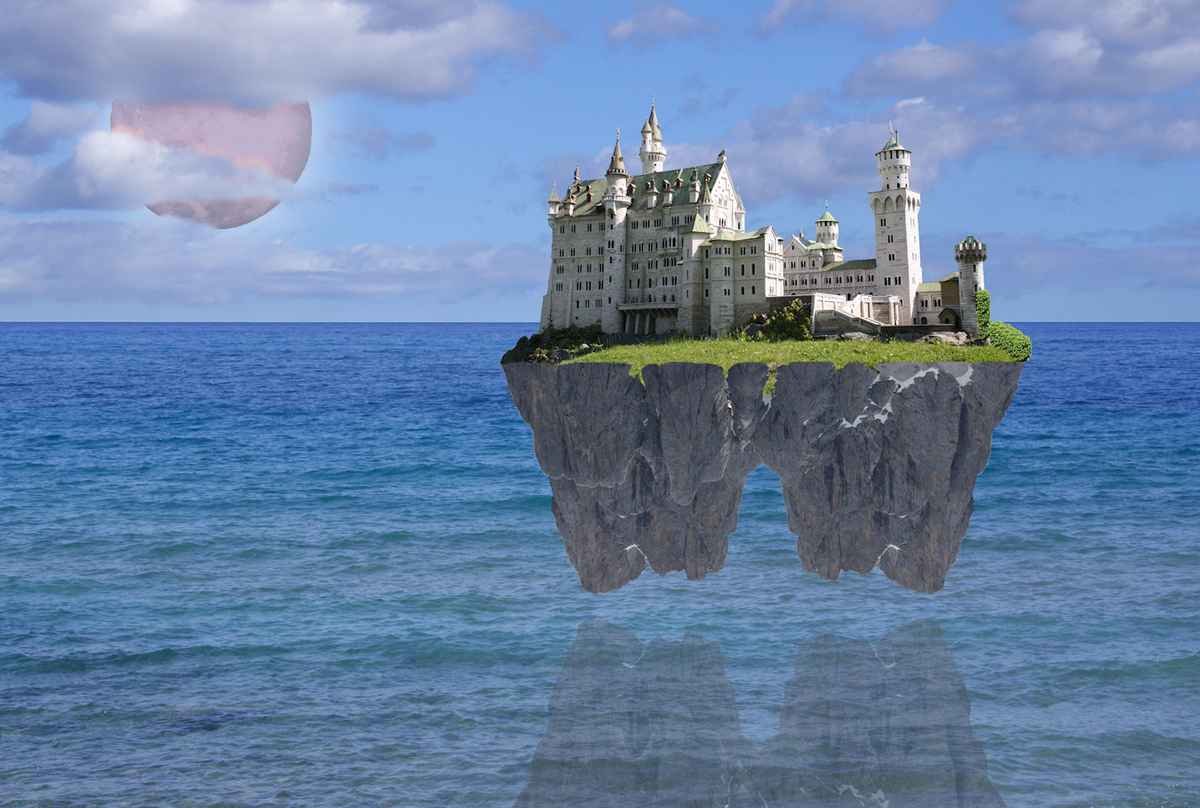 flying castle