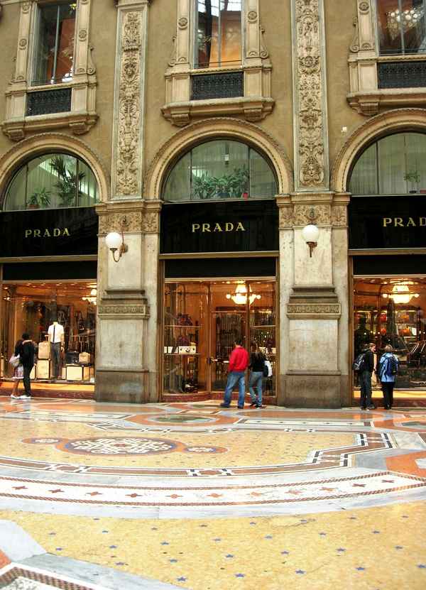 Die Galleria Vittorio Emanuele in Mailand....     -2-