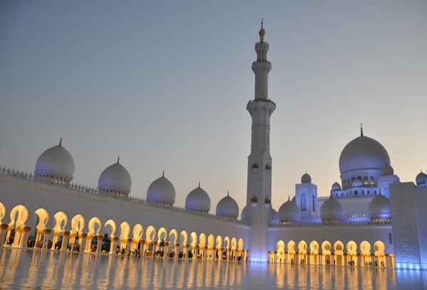 Sheik Zahed Grand Mosque in Abu Dhabi