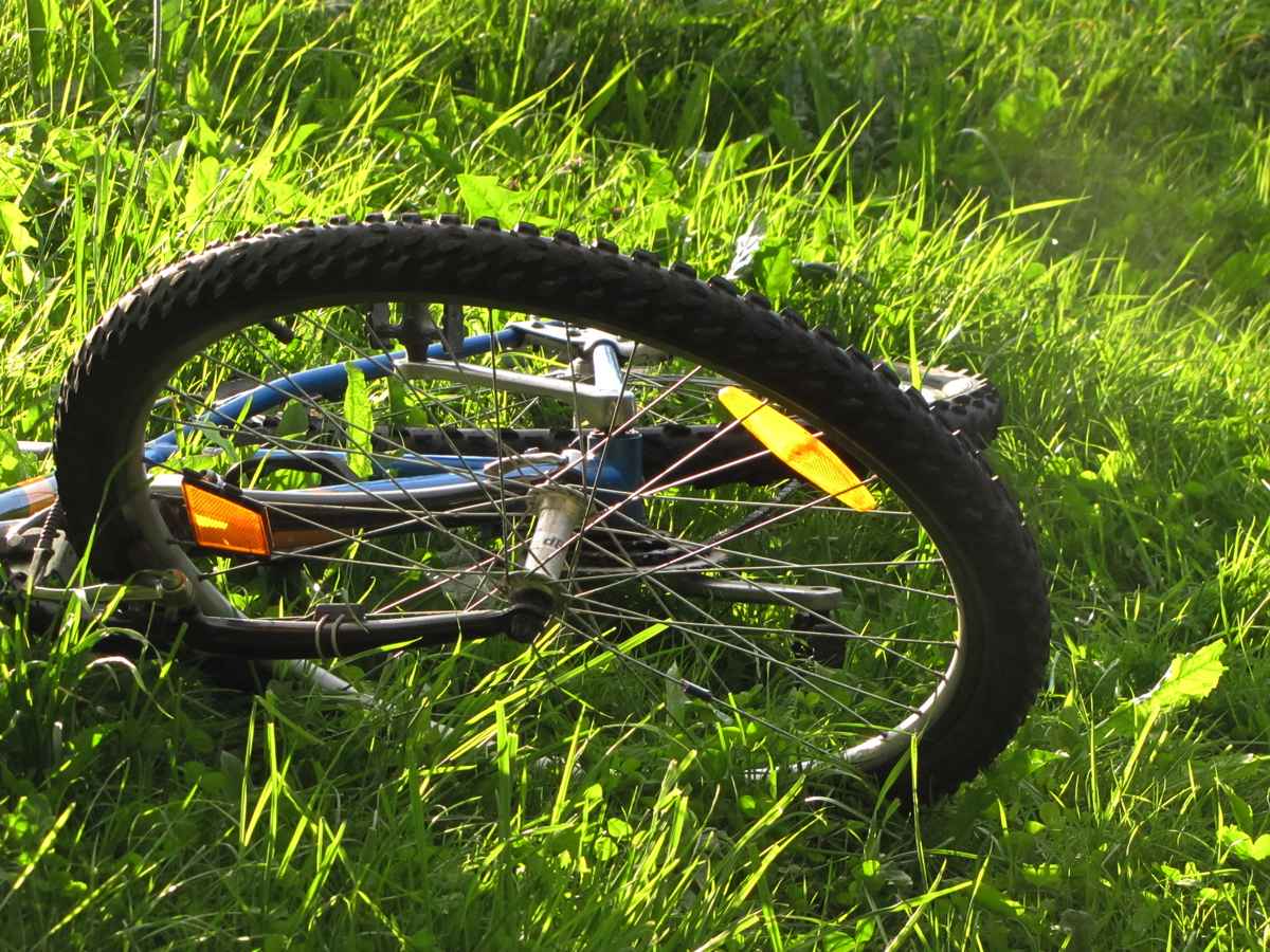 Fahrrad-Unfall