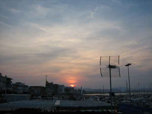 Sonnenuntergang in Can Picafort