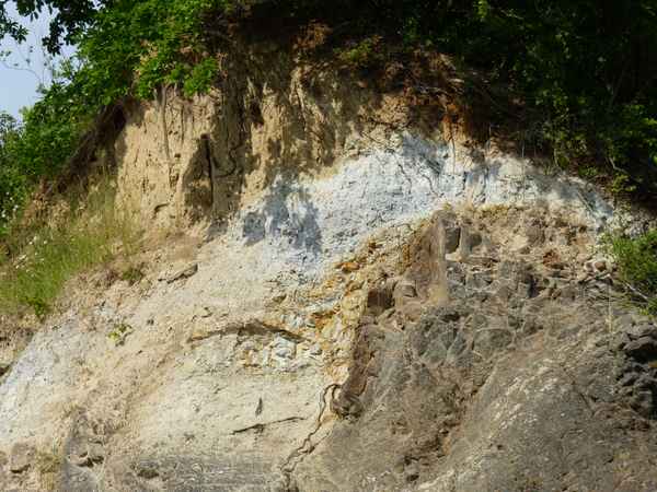 Vulkangestein am Dächelsberg