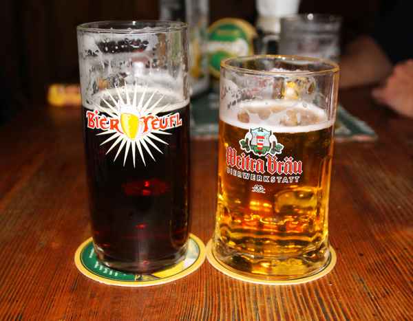 Zwei Halbe im Dreivierteltakt