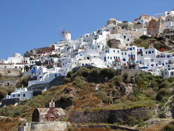 Oia auf Santorin