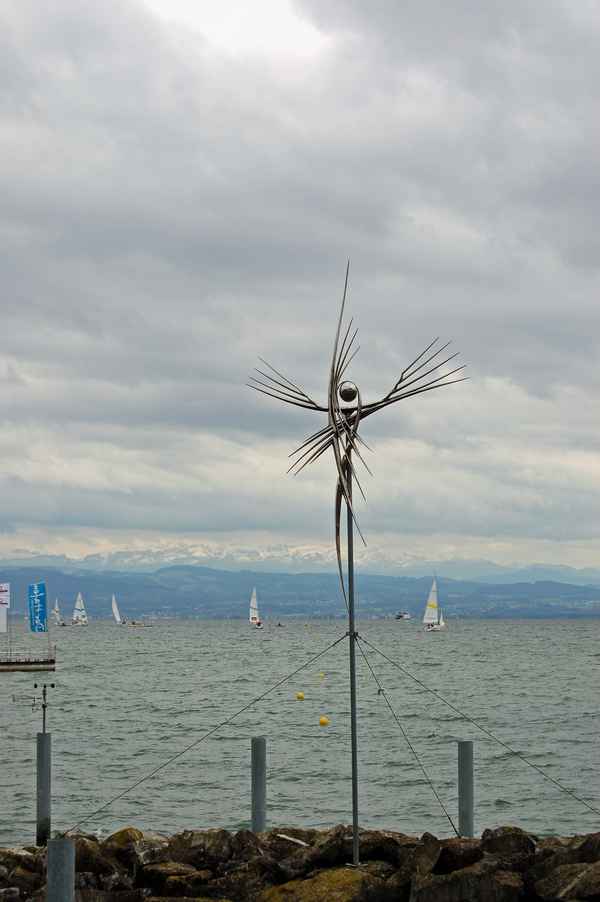 Moderne Kunst am See