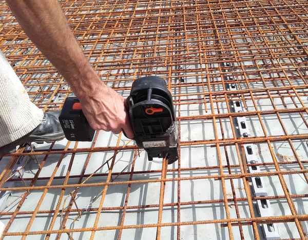 Baustahlmatten befestigen