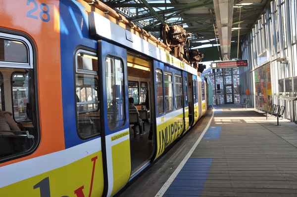 Schwebebahn Haltestation