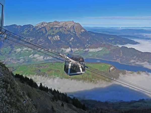 Cabrio-2-Seil-Luftseilbahn