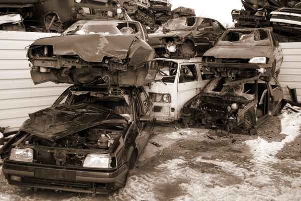 Am Ende eines Autolebens
