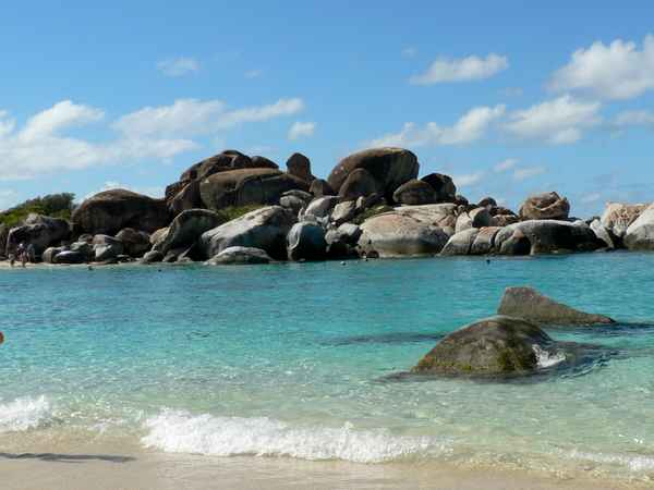 Karibik-Insel Tortola - The Bath