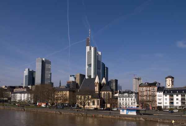 Skyline in Frankfurt am Main