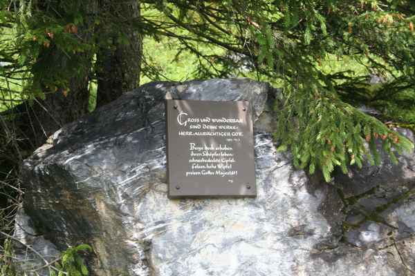 Lobpreis in den Bergen
